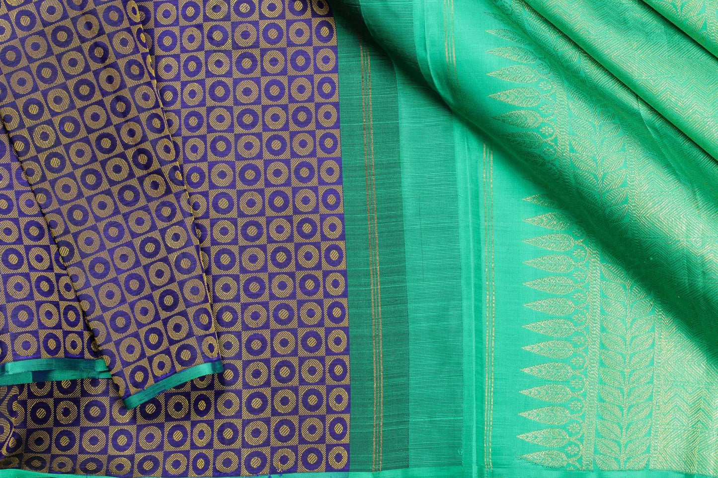 Panjavarnam Kanjivaram Silk Saree PVM 0318 1151 - Silk Sari - Panjavarnam