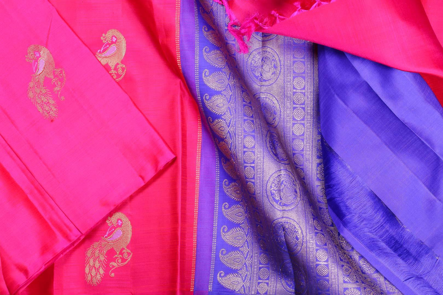 Panjavarnam Kanjivaram Silk Saree PVM 0318 1159 - Silk Sari - Panjavarnam