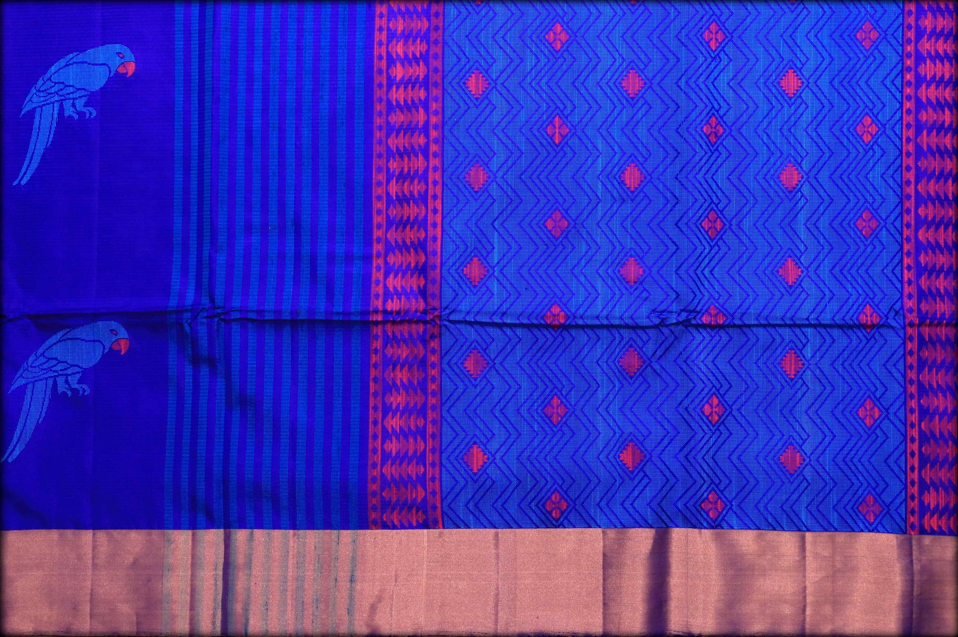 Panjavarnam Kanjivaram Silk Saree-PVN35 - Silk Sari - Panjavarnam