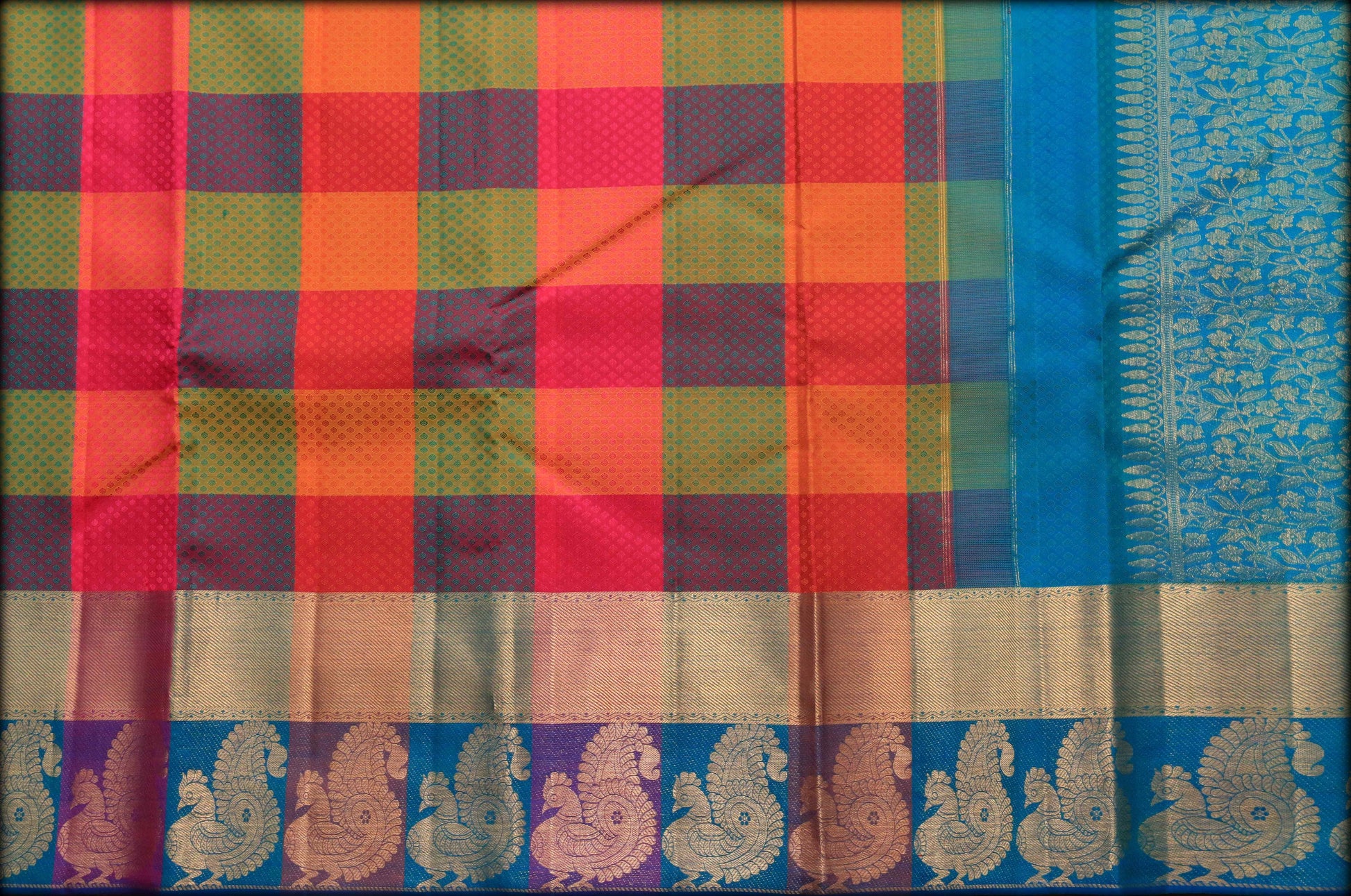 Panjavarnam Kanjivaram Silk Saree PVN39 - Silk Sari - Panjavarnam