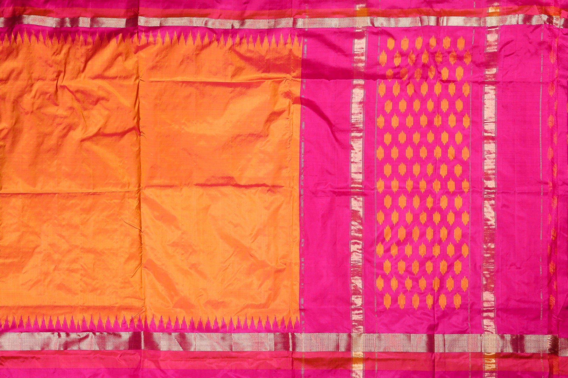 Panjavarnam Pochampally Silk Saree PP 06 - Pochampally Silk - Panjavarnam