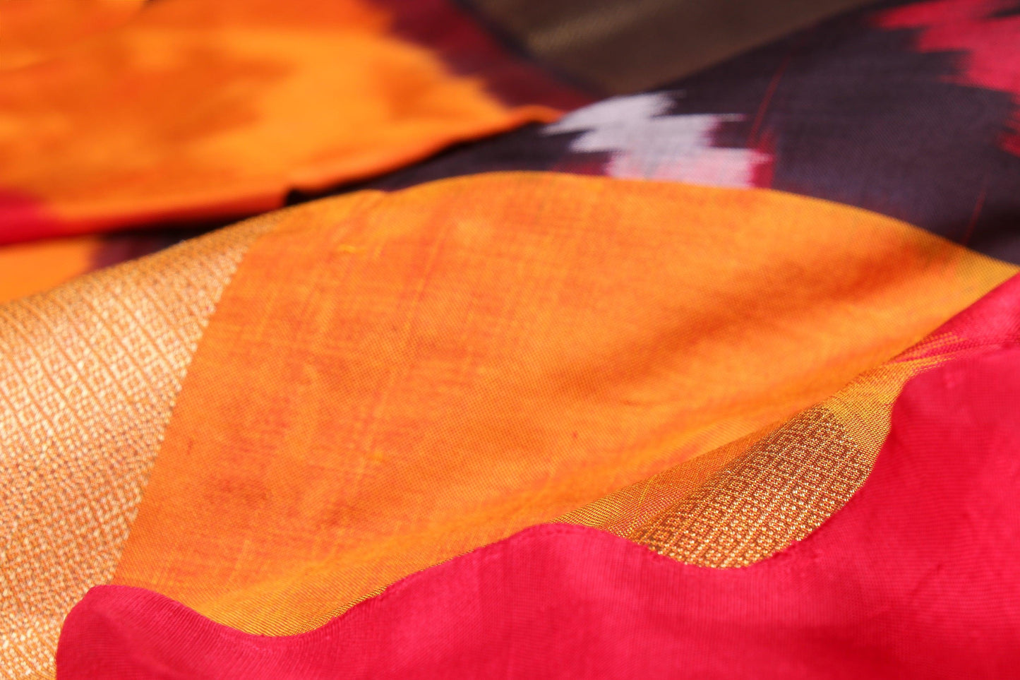 Panjavarnam Pochampally Silk Saree PPF 019 - Pochampally Silk - Panjavarnam