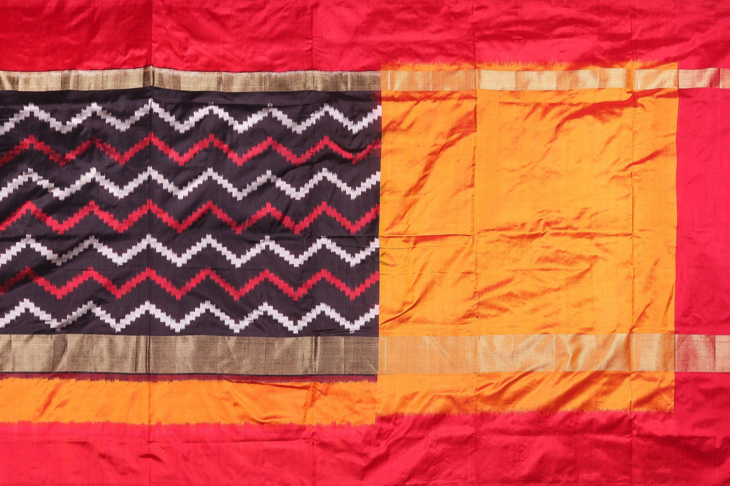 Panjavarnam Pochampally Silk Saree PPF 019 - Pochampally Silk - Panjavarnam