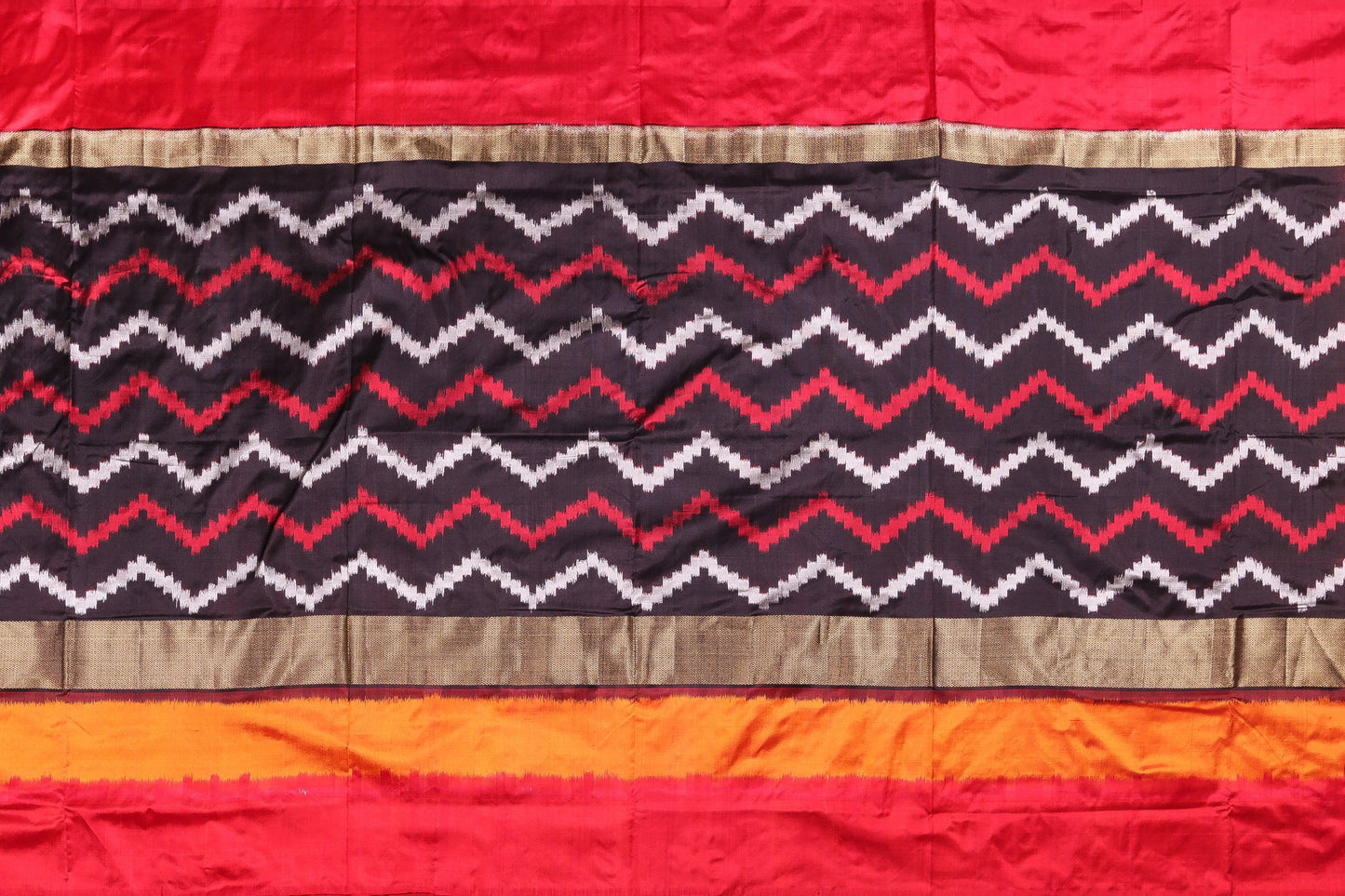 Panjavarnam Pochampally Silk Saree PPF 019 - Pochampally Silk - Panjavarnam