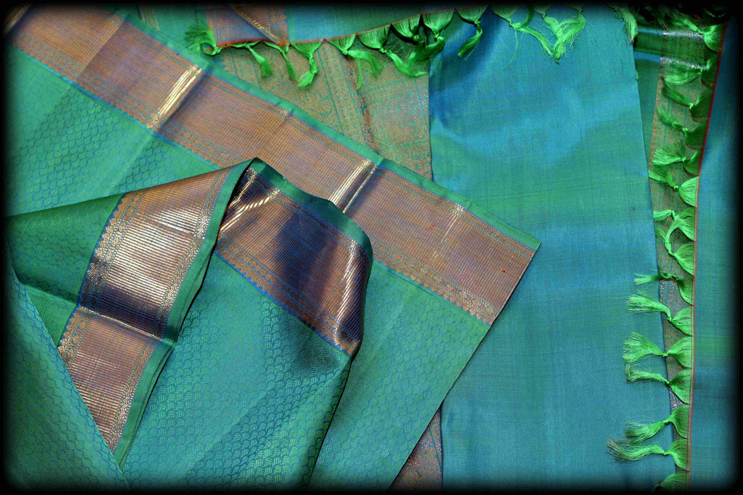 Panjavarnam Pure Silk Kanjivaram Saree-PV10 - Silk Sari - Panjavarnam
