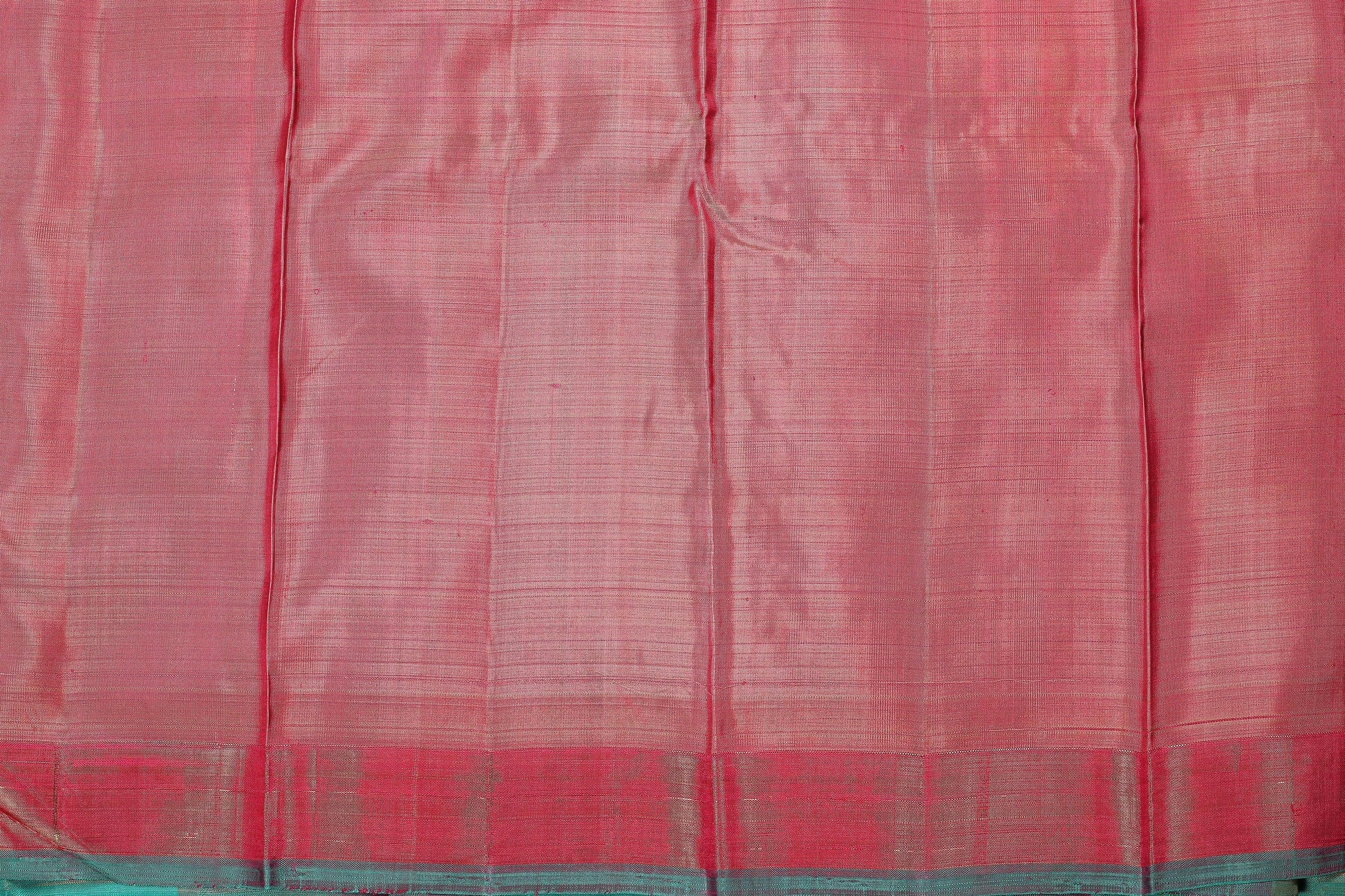 Partly Pallu Handwoven Kanjivaram Pure Silk Saree - Pure Zari - PVA 0418 1314 - Silk Sari - Panjavarnam
