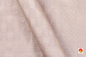 Pastel Mauve Tanchoi Banarasi Silk Saree Handwoven Pure Silk PB KO 105 - Banarasi Silk - Panjavarnam PB KO 105