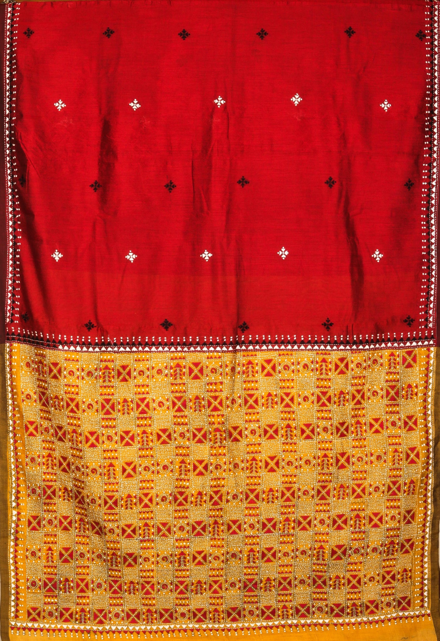 PH-31 Panjavarnam Handloom Sari - Linen Sari - Panjavarnam