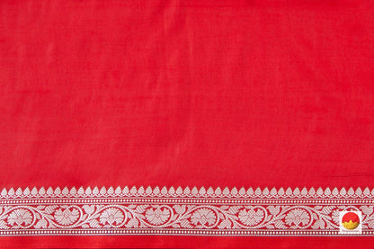 Pink And Peach Banarasi Silk Saree Handwoven Pure Silk - PB 280 - Banarasi Silk - Panjavarnam