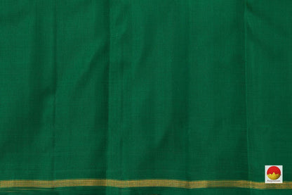 Pink Borderless Kanchipuram Silk Saree Handwoven Pure Silk Pure Zari For Festive Wear PV GTA 04 - Silk Sari - Panjavarnam PV GTA 04