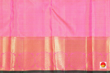 Pink Kanchipuram Tissue Silk Saree Handwoven Pure Silk Pure Zari For Party Wear PV NYC 469 - Silk Sari - Panjavarnam PV NYC 469