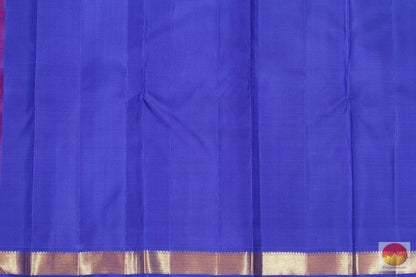 Pink Light Weight Handwoven Pure Silk Kanjivaram Saree Pure Zari For Festive Wear PV SVS 11352 - Silk Sari - Panjavarnam