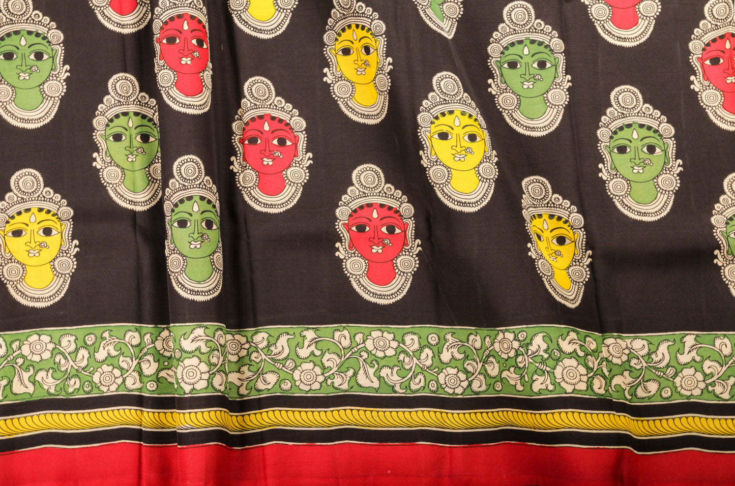 PK-15 Panjavarnam Kalamkari Silk Saree - Kalamkari Silk - Panjavarnam sari