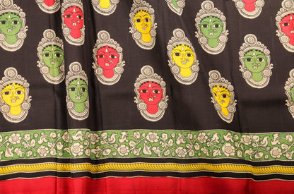 PK-15 Panjavarnam Kalamkari Silk Saree - Kalamkari Silk - Panjavarnam sari