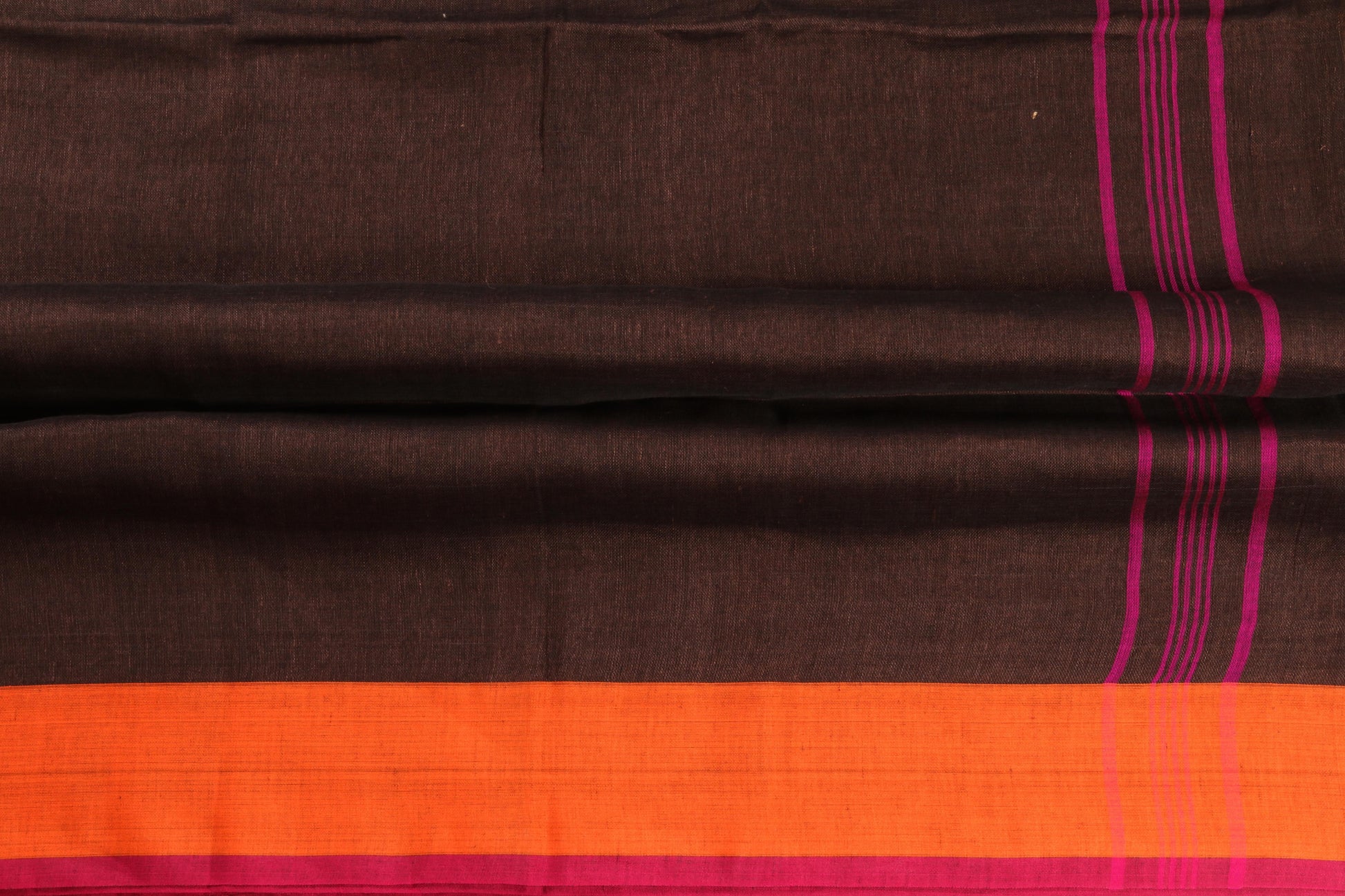 PL-10 Panjavarnam Linen Sari - Linen Sari - Panjavarnam sari