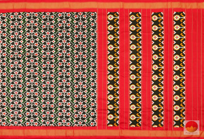 Pochampally - Double Ikkat - Handwoven Pure Silk - PIK 109-10 Archives - Pochampally Silk - Panjavarnam