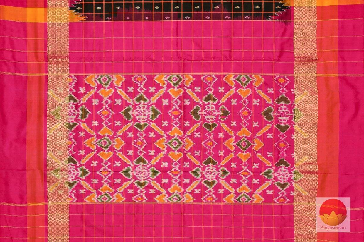 Pochampally Ikkat - Handwoven Silk Saree - PIK 93 - 1 - Archives - Pochampally Silk - Panjavarnam