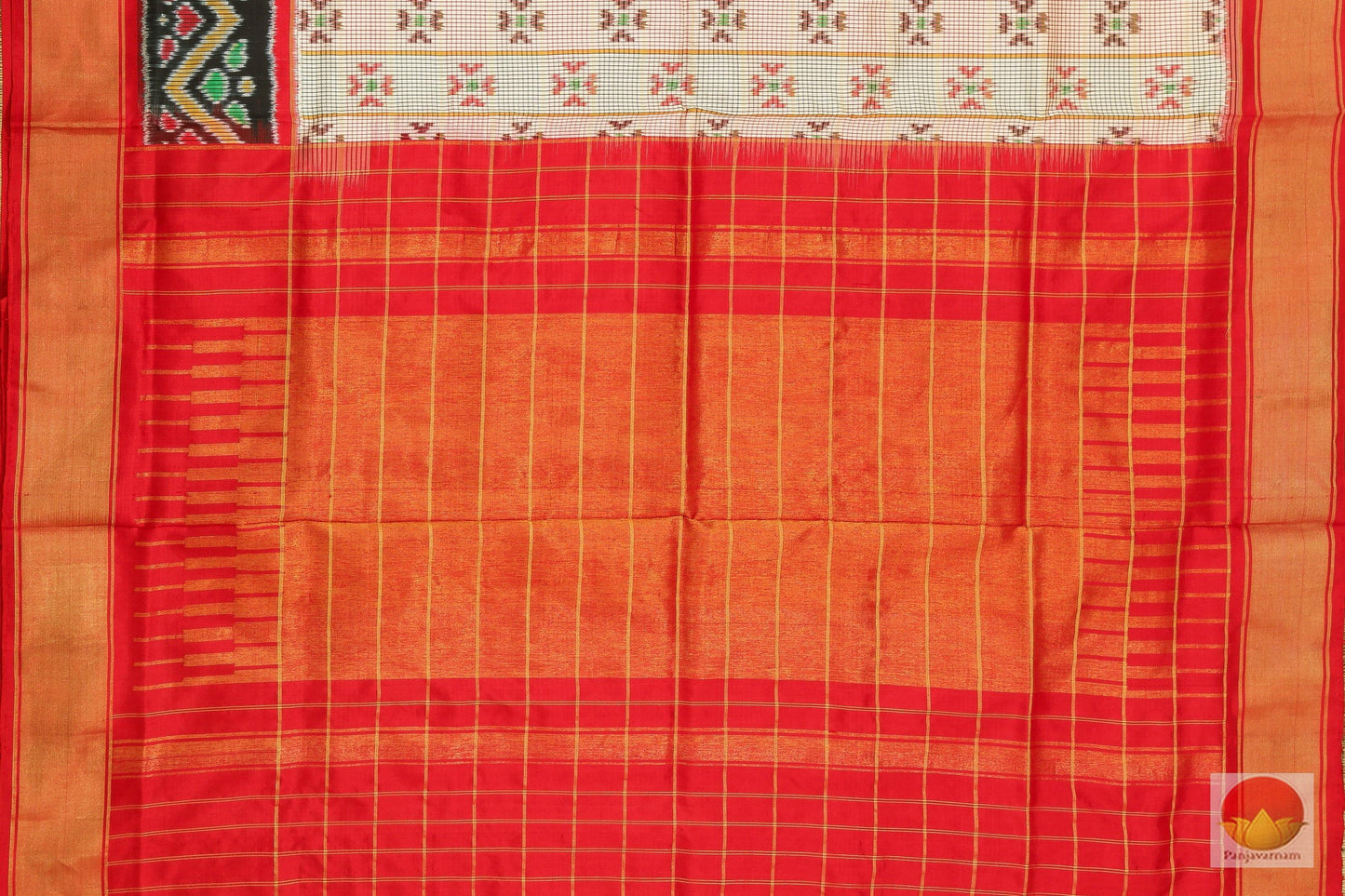 Pochampally Ikkat Saree - Handwoven Pure Silk - PIK 103 - 4 Archives - Pochampally Silk - Panjavarnam