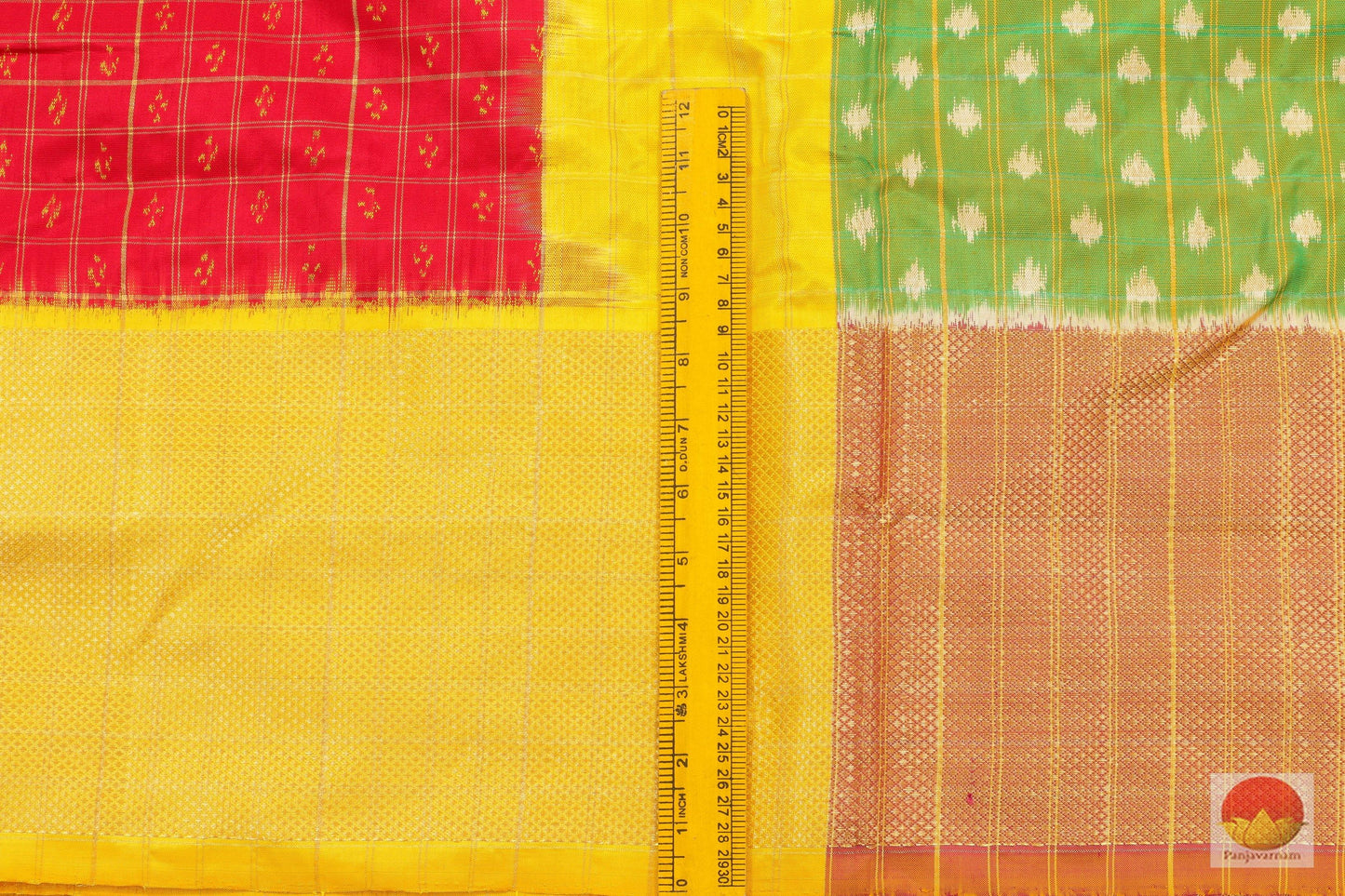 Pochampally Ikkat Saree - Handwoven Pure Silk -PIK 106-7 - Archives - Pochampally Silk - Panjavarnam