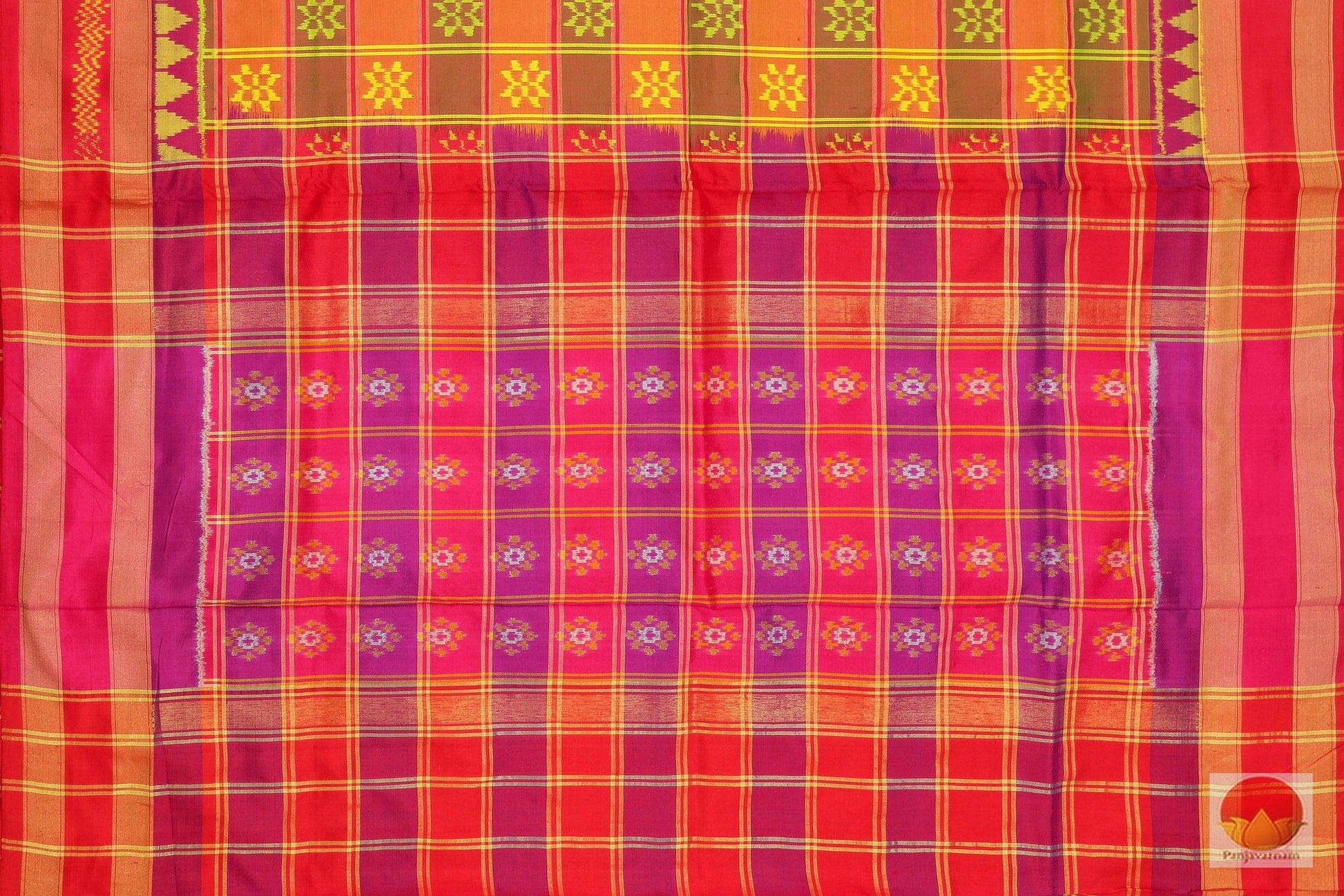 Pochampally Ikkat Saree - Handwoven Pure Silk - PIK 107-8 Archives - Pochampally Silk - Panjavarnam