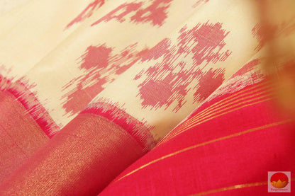 Pochampally Ikkat Saree - Pure Silk Handwoven Saree - PIK 23 - 2 Archives - Pochampally Silk - Panjavarnam