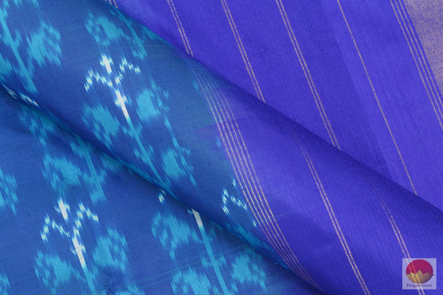 Pochampally Ikkat Saree - Pure Silk Handwoven Saree - PIK 41 - 5 Archives - Pochampally Silk - Panjavarnam