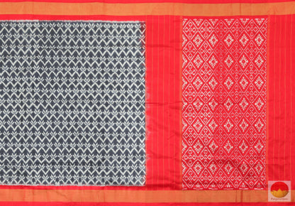 Pochampally Ikkat Saree - Pure Silk Handwoven Saree - PIK - 5 -2 - Pochampally Silk - Panjavarnam