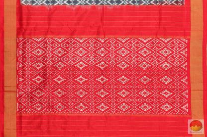 Pochampally Ikkat Saree - Pure Silk Handwoven Saree - PIK - 5 -2 - Pochampally Silk - Panjavarnam