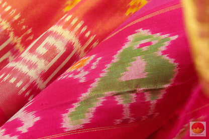 Pochampally Ikkat Saree - Pure Silk Handwoven Saree - PIK 5 - 6 Archives - Pochampally Silk - Panjavarnam