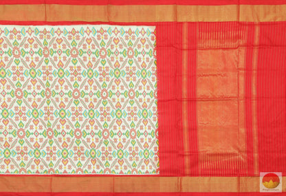 Pochampally Ikkat Silk Saree - Handwoven Pure Silk - PIK 055-6 Archives - Pochampally Silk - Panjavarnam