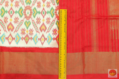 Pochampally Ikkat Silk Saree - Handwoven Pure Silk - PIK 055-6 Archives - Pochampally Silk - Panjavarnam