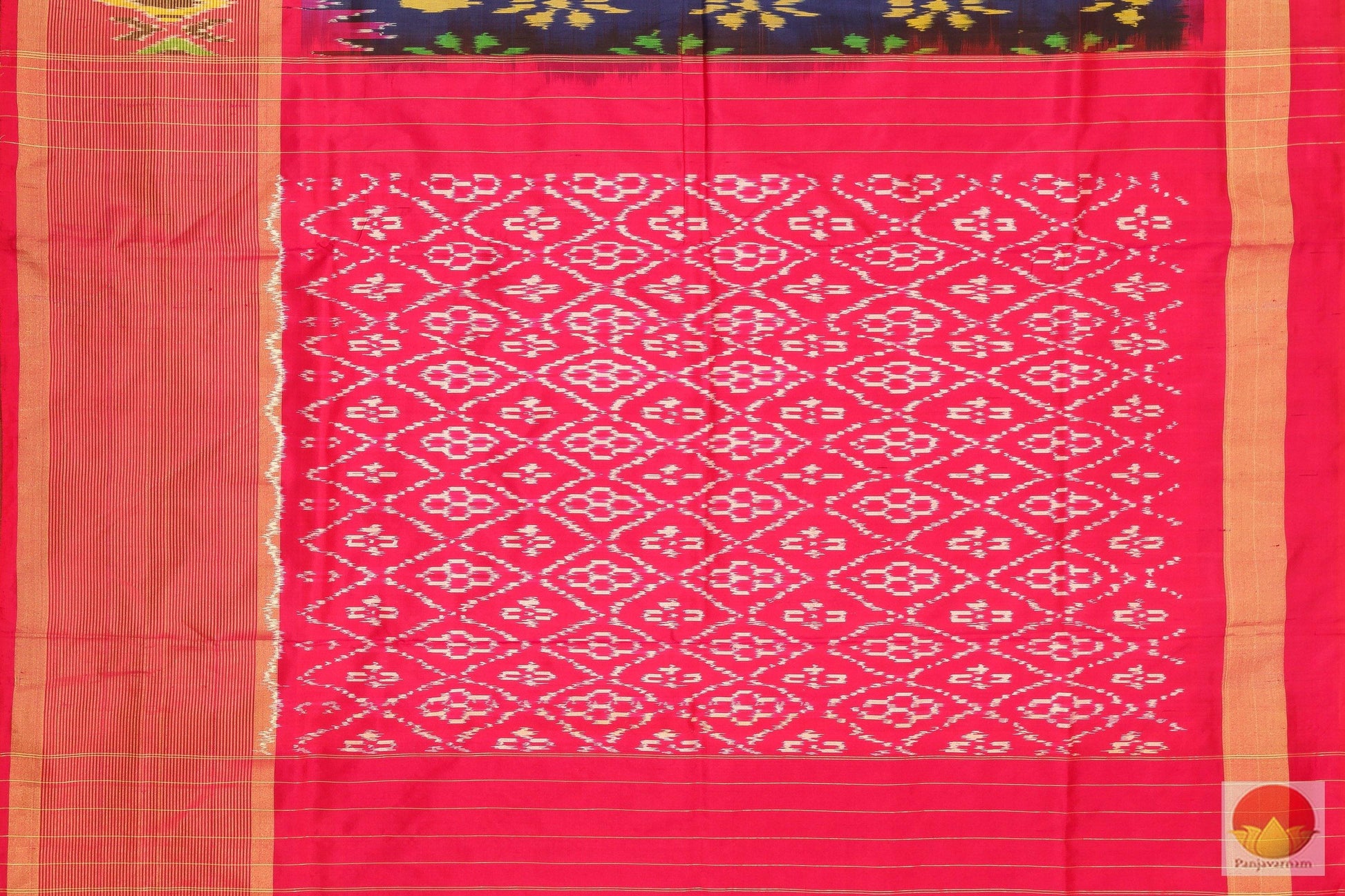 Pochampally Ikkat Silk Saree - Handwoven Pure Silk - PIK 2-1 Archives - Pochampally Silk - Panjavarnam