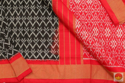 Pochampally Ikkat Silk Saree - Handwoven Pure Silk - PIK - 98 - 2 Archives - Pochampally Silk - Panjavarnam