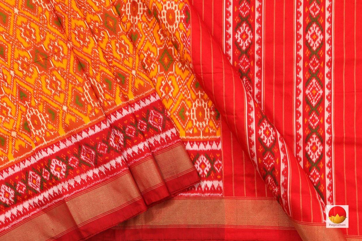 Pochampally Silk Saree - Ikat - Handwoven Pure Silk - PIK - 258 - 5 - Archives - Pochampally Silk - Panjavarnam