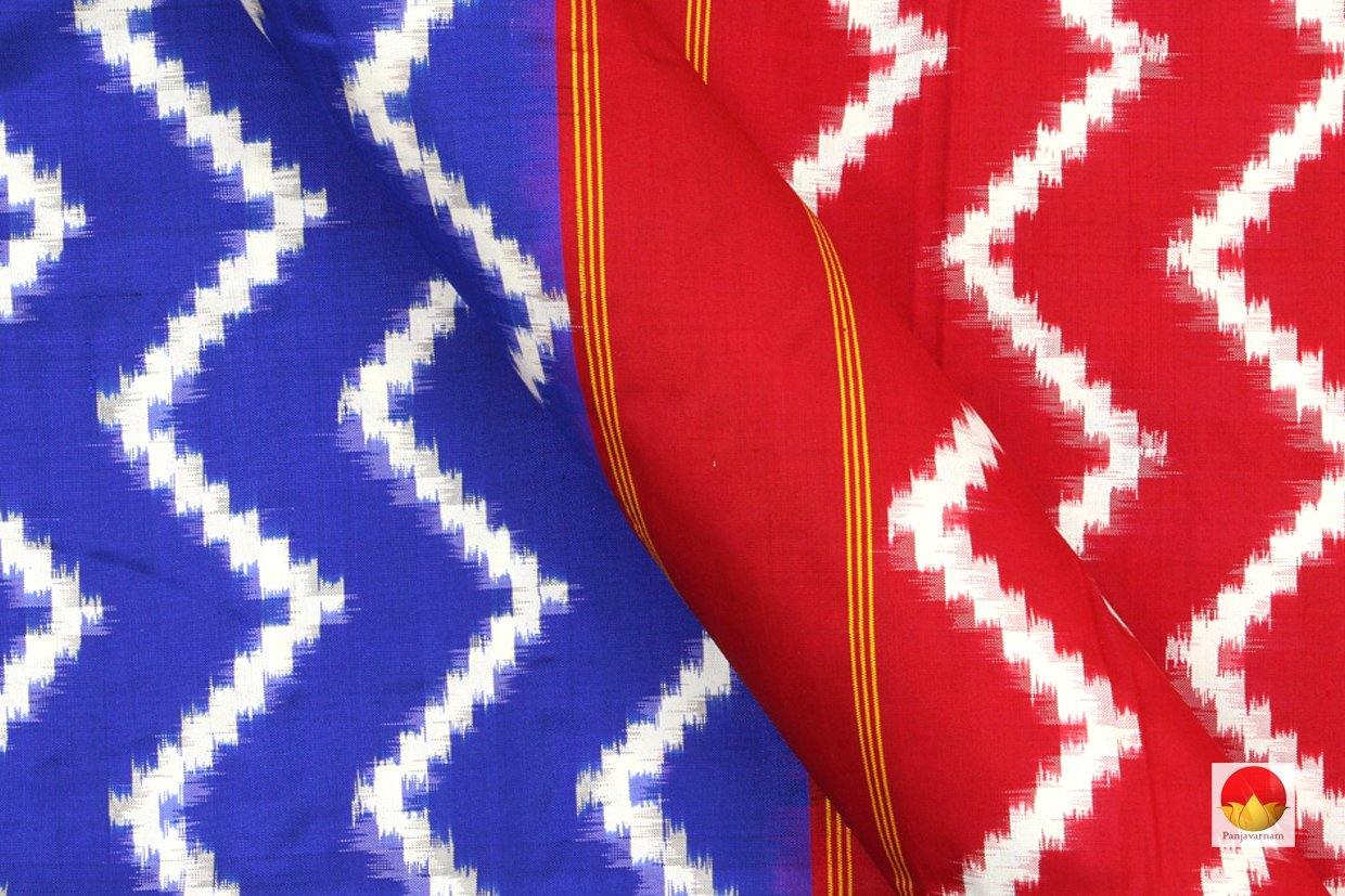 Pochampally Silk Saree - Ikat - Handwoven Pure Silk - PIK 260 - 6 - Pochampally Silk - Panjavarnam