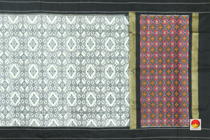 Pochampally Silk Saree - Ikat - Handwoven Pure Silk - PIK 291-3 - Archives - Pochampally Silk - Panjavarnam