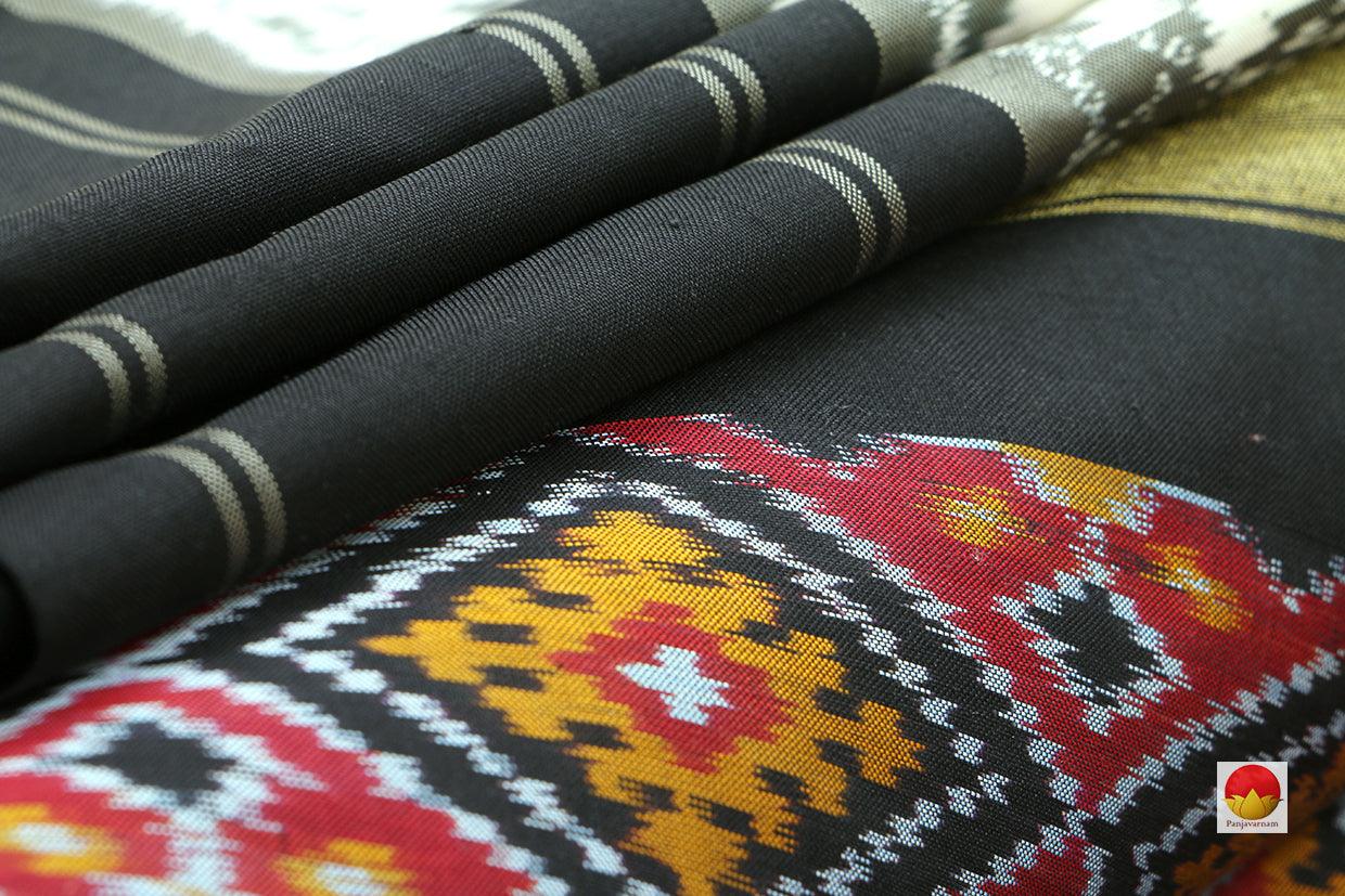 Pochampally Silk Saree - Ikat - Handwoven Pure Silk - PIK 291-3 - Archives - Pochampally Silk - Panjavarnam