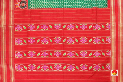 Pochampally Silk Saree - Ikat - Handwoven Pure Silk - PIK 292-4 - Pochampally Silk - Panjavarnam
