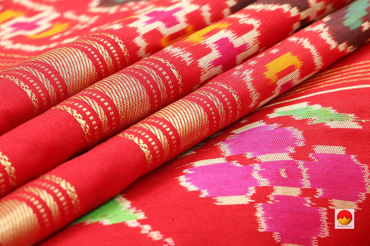 Pochampally Silk Saree - Ikat - Handwoven Pure Silk - PIK 292-4 - Pochampally Silk - Panjavarnam