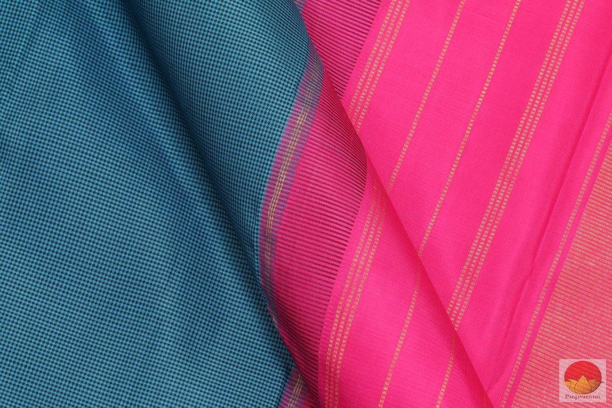 Podi Kattam - Kanchipuram Silk Saree - Handwoven Pure Silk - Pure Zari - PV G 4157 - Archives - Silk Sari - Panjavarnam