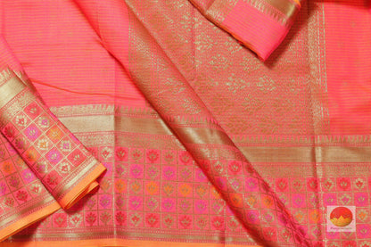 Premium Banarasi Silk Cotton Saree - PSC 298 - Silk Cotton - Panjavarnam PSC 298