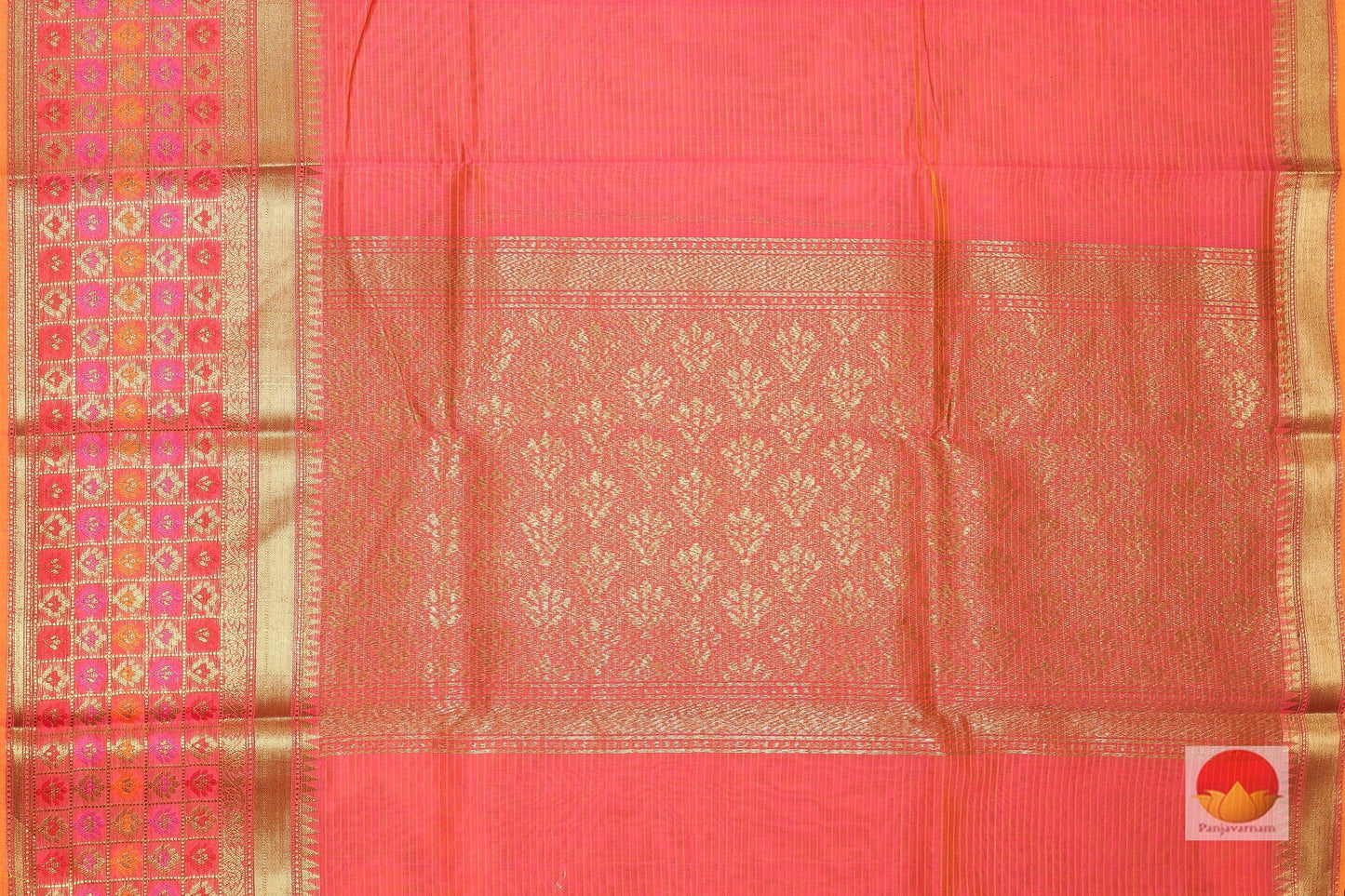 Premium Banarasi Silk Cotton Saree - PSC 298 - Silk Cotton - Panjavarnam PSC 298