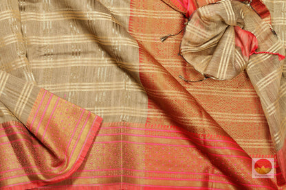 Premium Handwoven Banarasi Silk Cotton Saree - PSC 368 - Silk Cotton - Panjavarnam