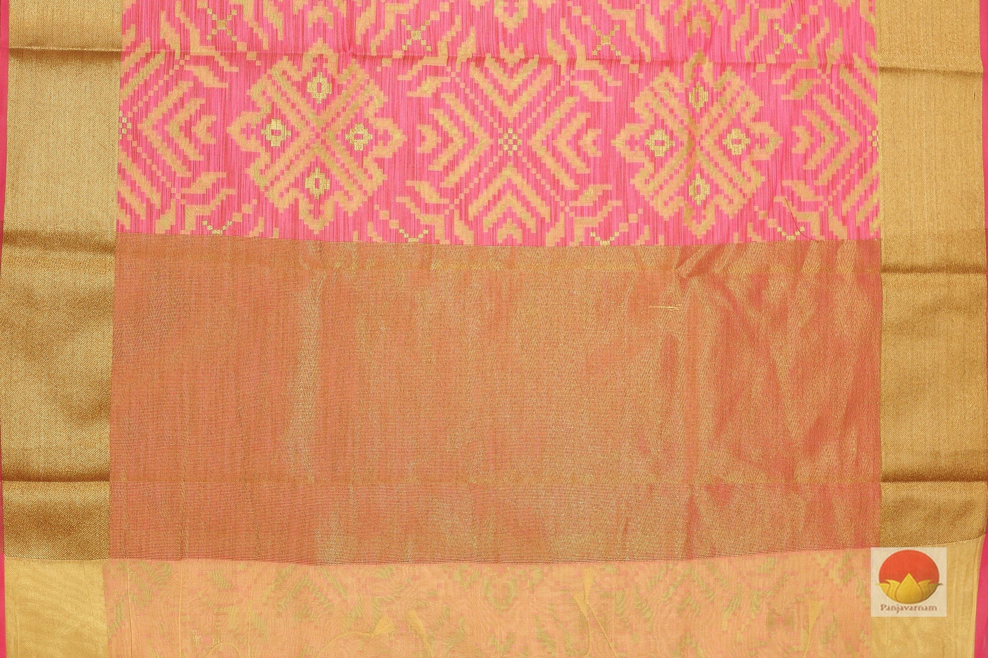 Premium Handwoven Banarasi Silk Cotton Saree - PSC 372 - Banarasi Silk - Panjavarnam