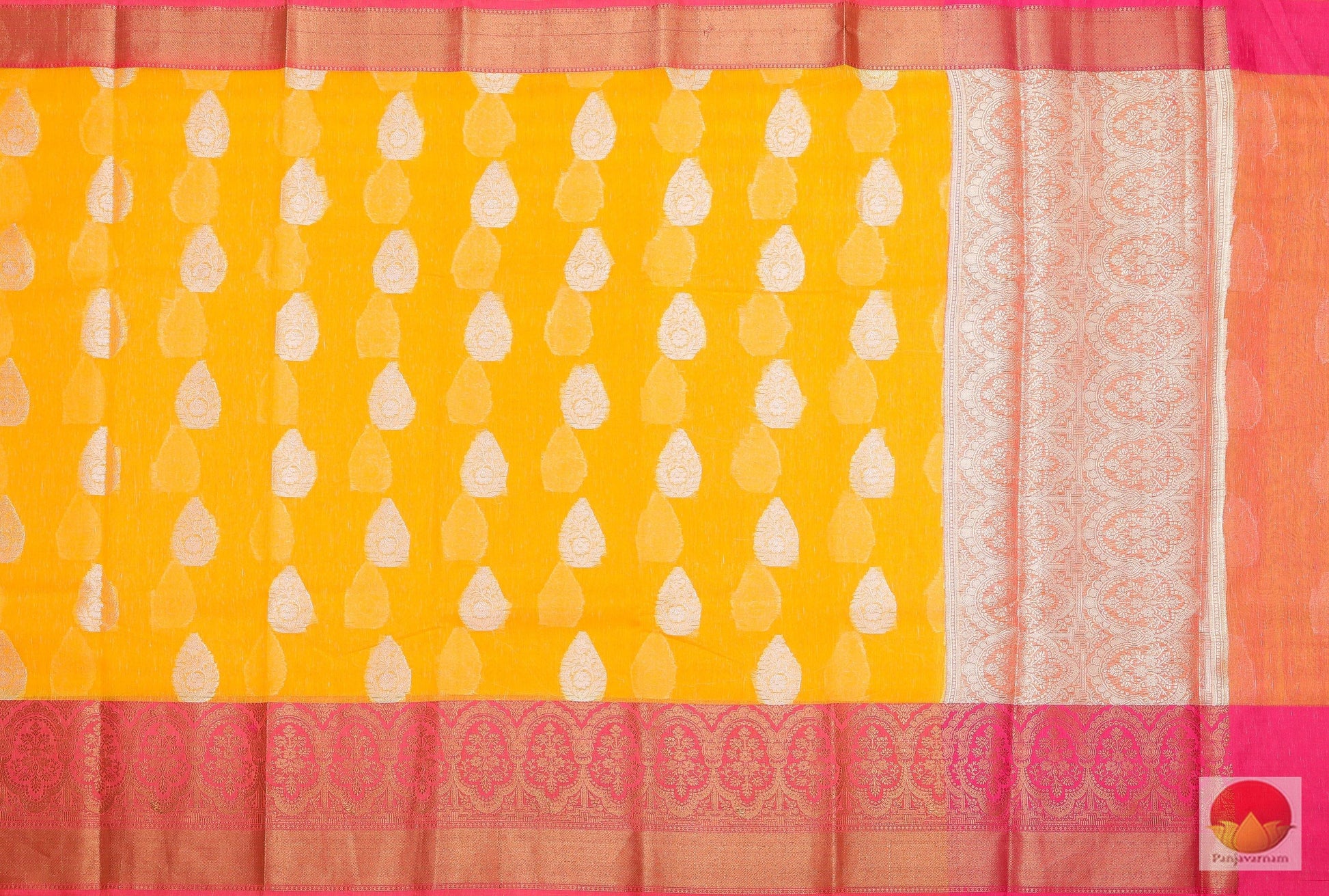 Premium Handwoven Banarasi Silk Cotton Saree - PSC 400 Archives - Silk Cotton - Panjavarnam