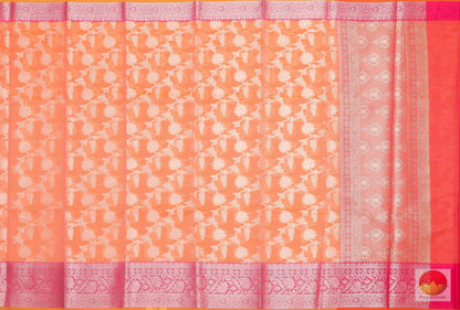 Premium Handwoven Banarasi Silk Cotton Saree - PSC 426 Archives - Silk Cotton - Panjavarnam