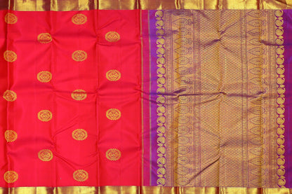 PVD-108 Panjavarnam Kanjivaram Silk Saree - Silk Sari - Panjavarnam