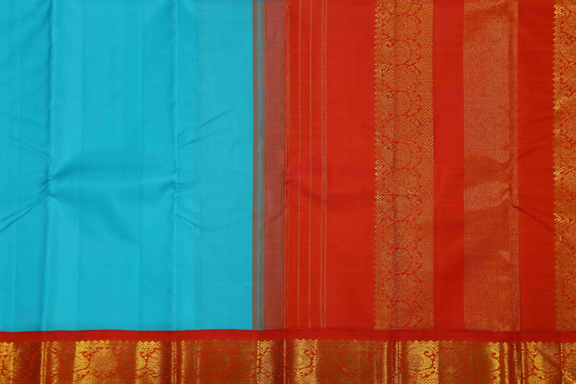 PVD-116 Panjavarnam Kanjivaram Silk Sari - Silk Sari - Panjavarnam
