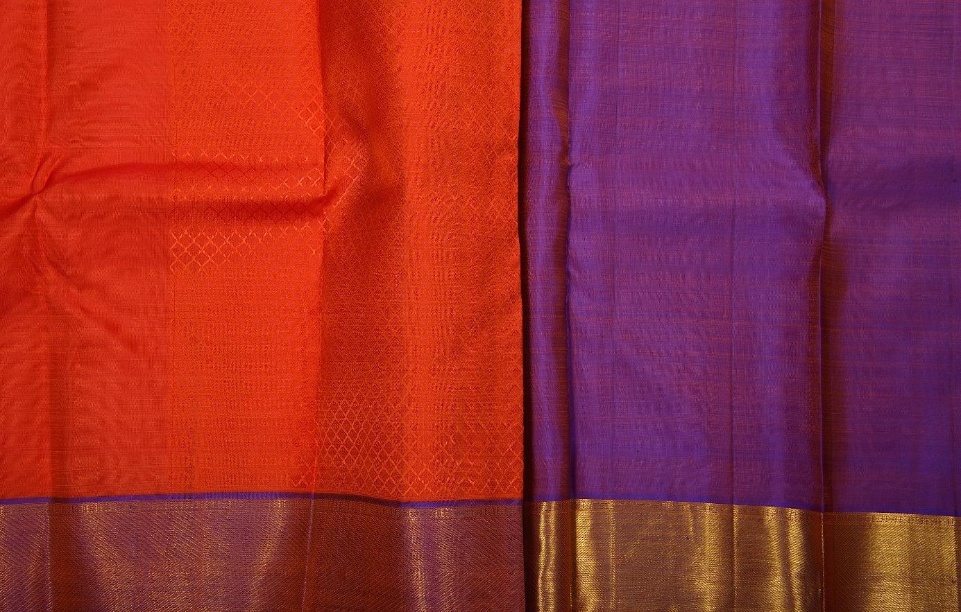 PVD-128 Panjavarnam Kanjivaram Silk Saree - Silk Sari - Panjavarnam