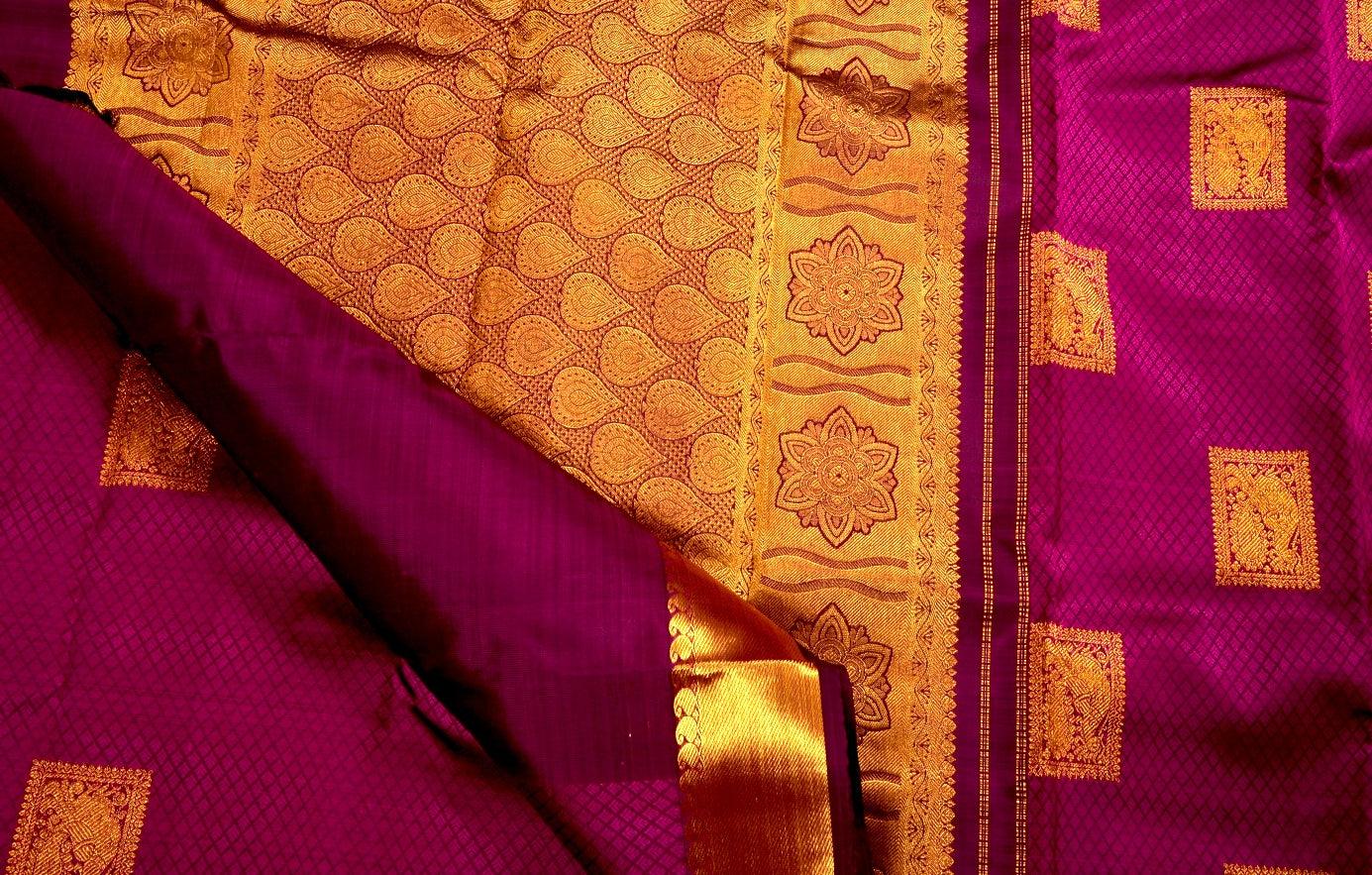 PVD-131 Panjavarnam Kanjivaram Silk Saree Archives - Silk Sari - Panjavarnam